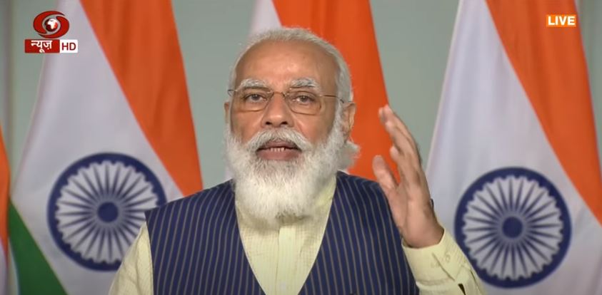 PM મોદીએ ગ્રાન્ડ ચેલેન્જની વાર્ષિક બેઠક 2020ના ઉદ્ધાટન સત્રમાં સંબોધન કર્યુ.