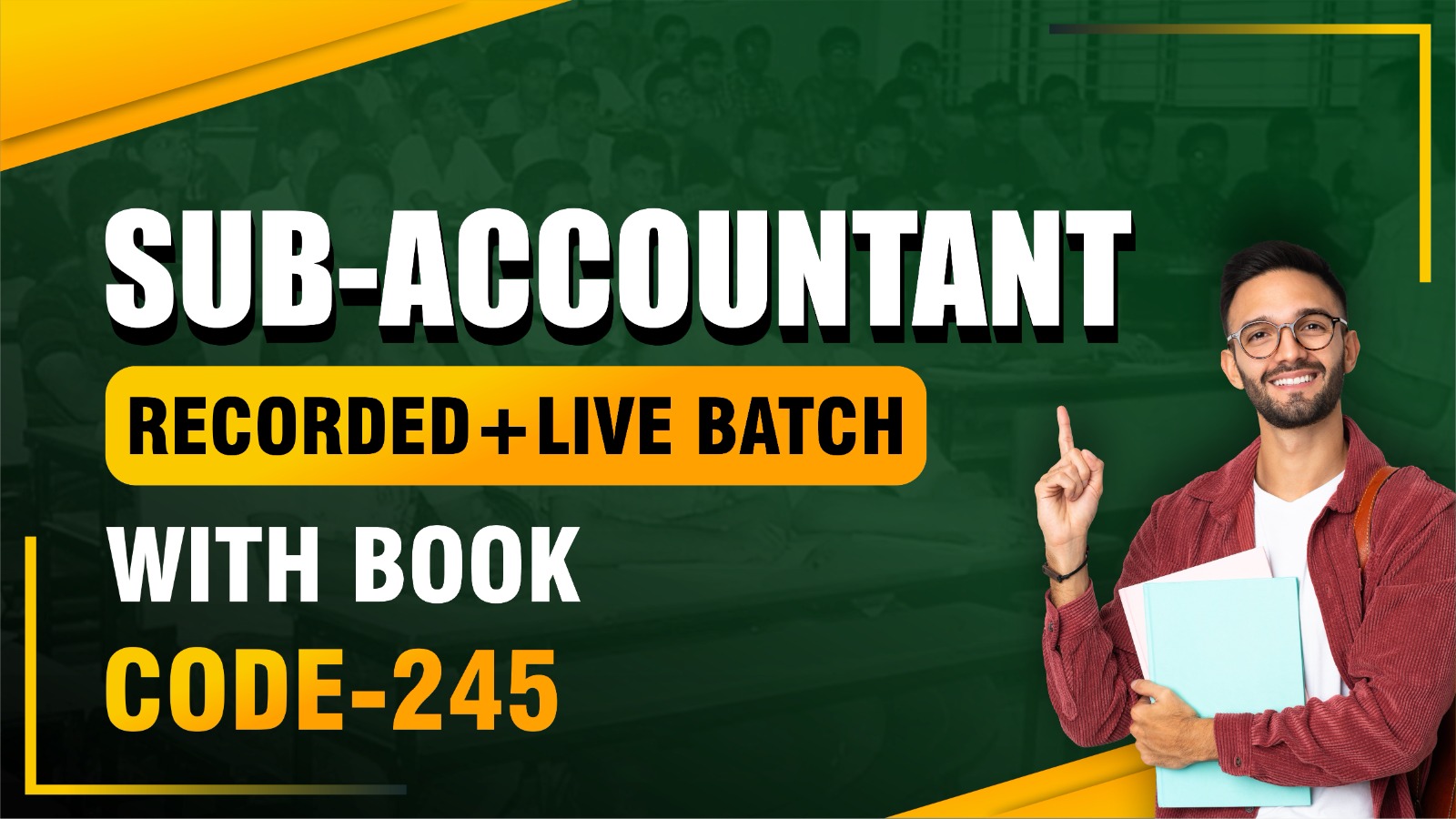 Sub Accountant With Book 245